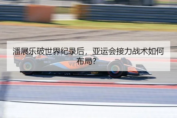 潘展乐破世界纪录后，亚运会接力战术如何布局？
